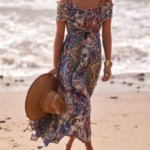 Anthropologie - Smocked Criss-cross dress